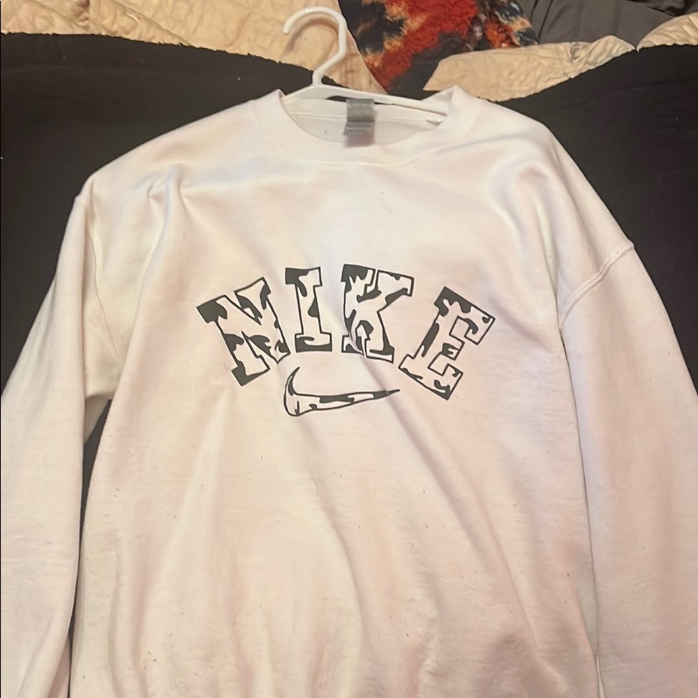 Nike Men's White Sweater